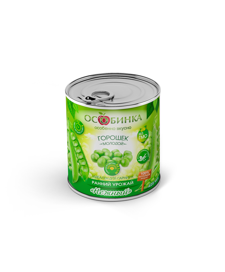 Горошек консервированный